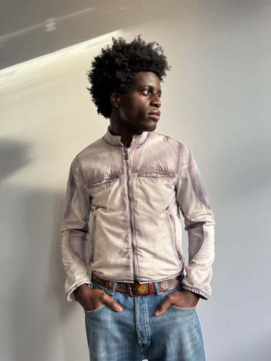 Armani Jeans Shadow Fade Moto Jacket