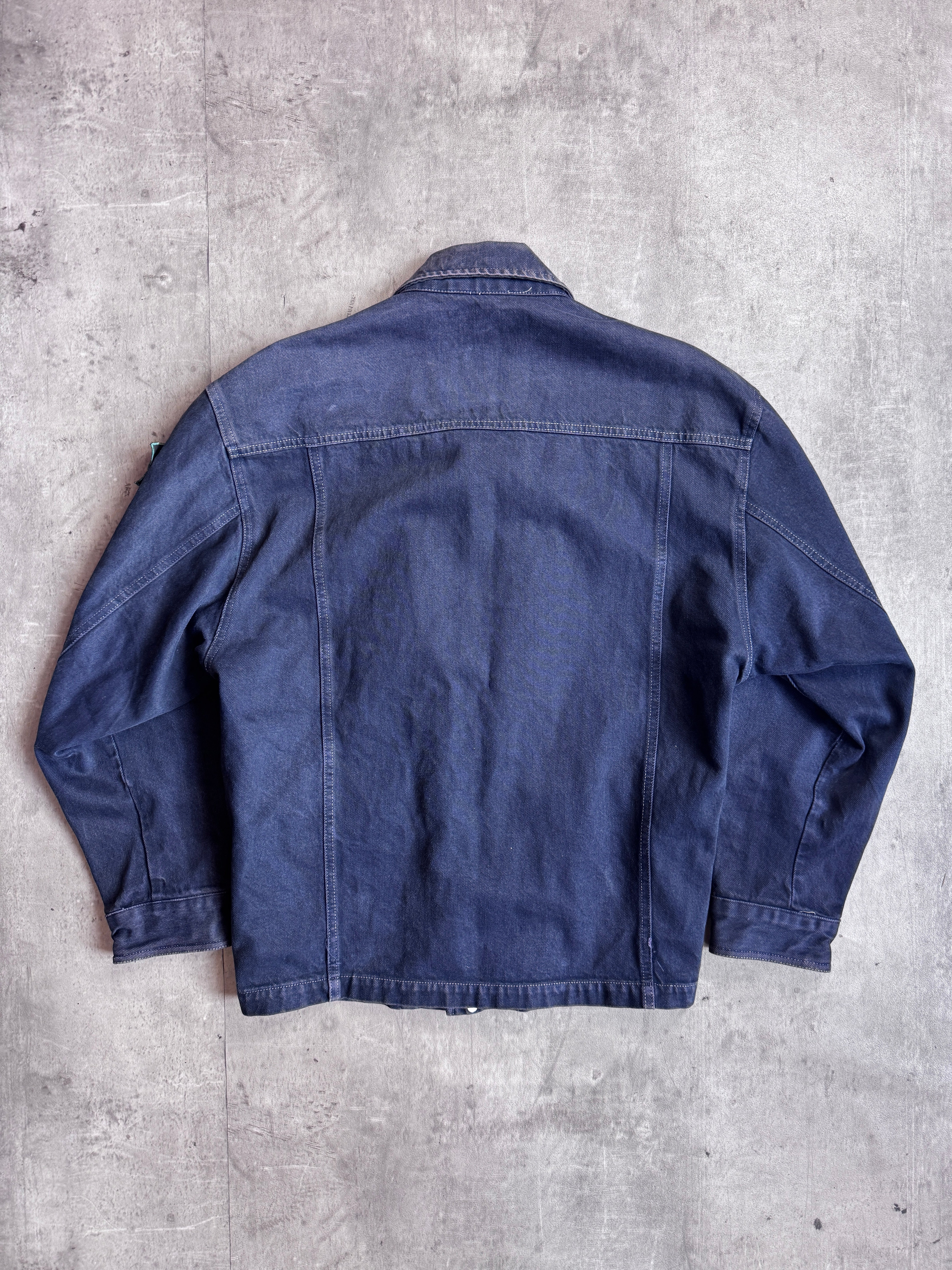 1986-87 Rare Stone Island Denim Carpenter Jacket – Vintage
