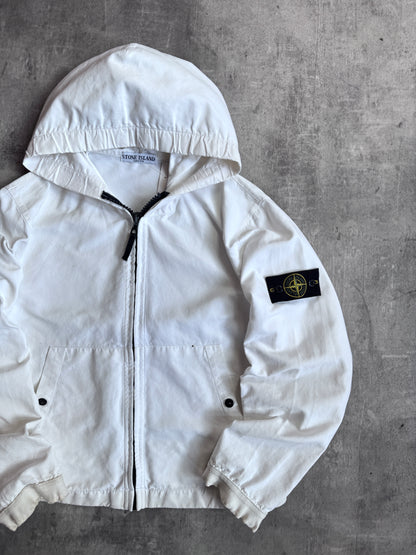 S/S 2006 Stone Island White Cloth Cropped Jacket