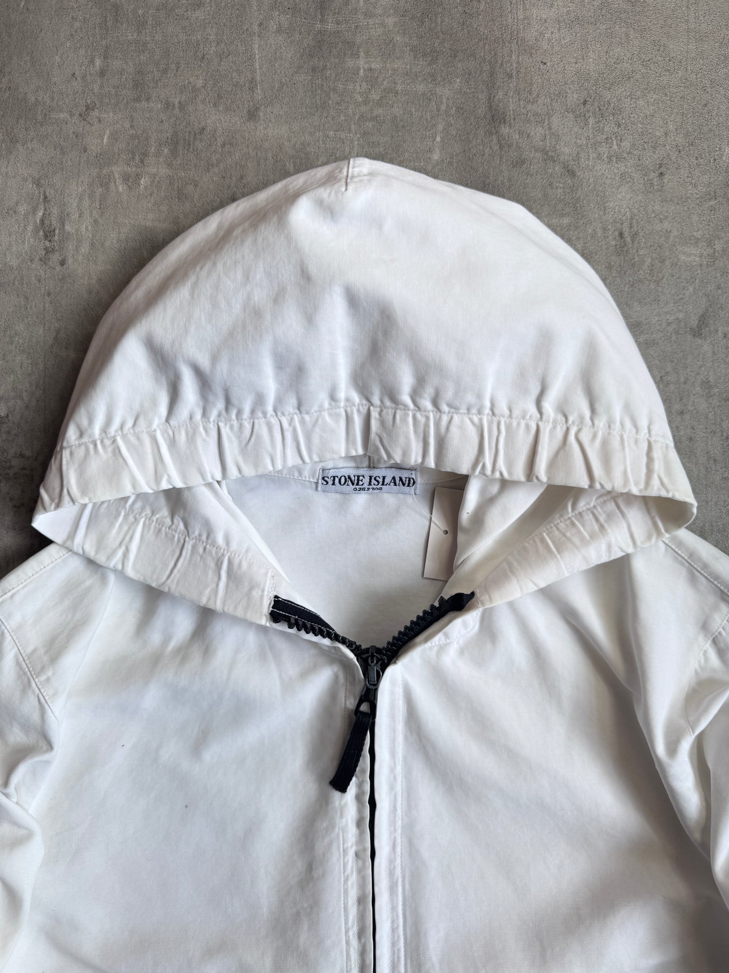 S/S 2006 Stone Island White Cloth Cropped Jacket