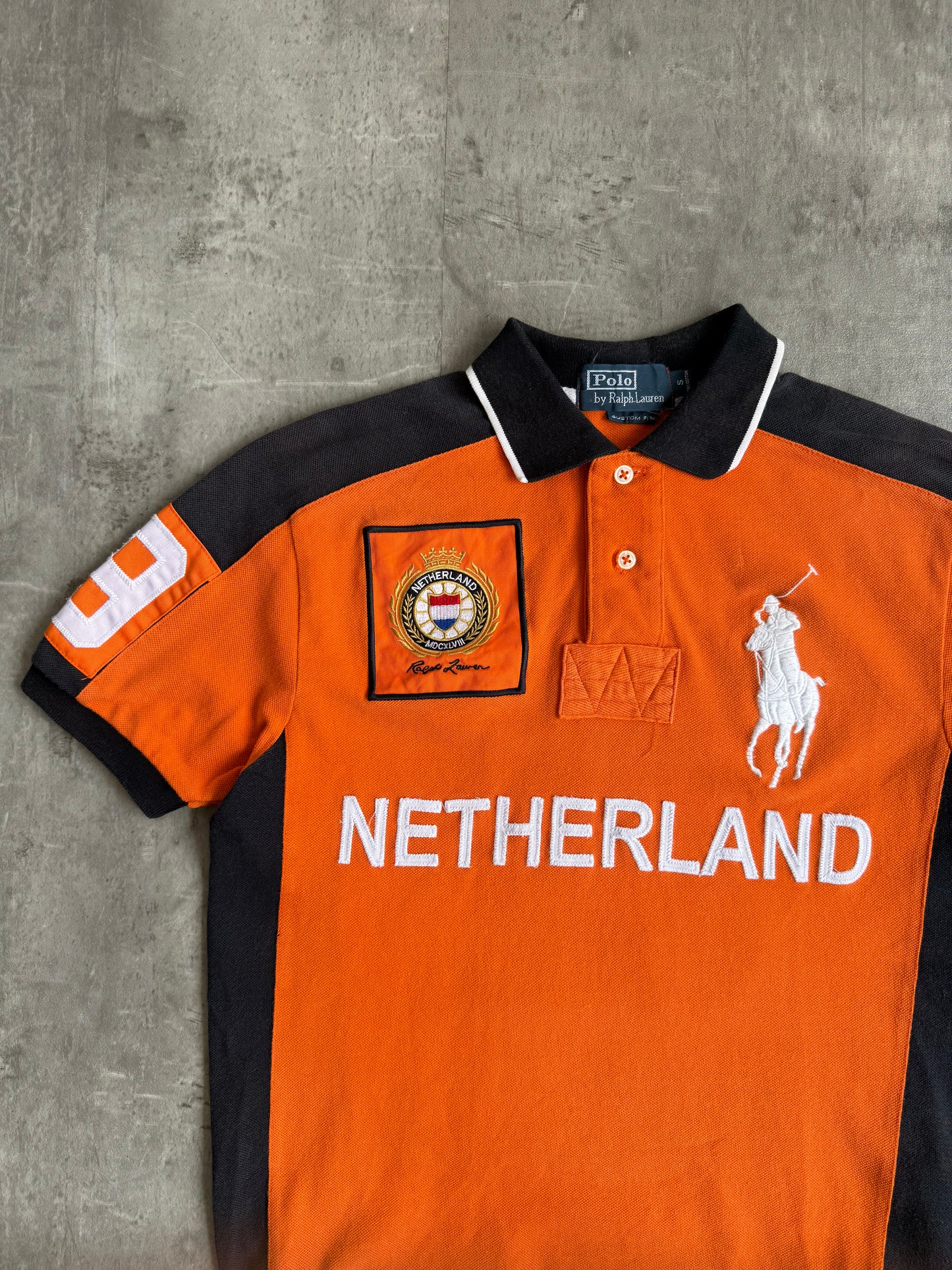 Polo Ralph Lauren Orange Netherland Washed Polo Shirt