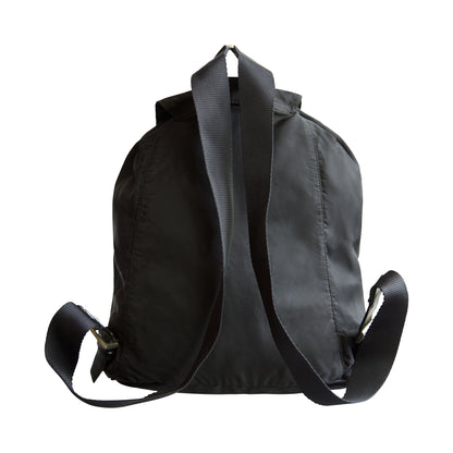 Prada Black Nylon Mini Rucksack