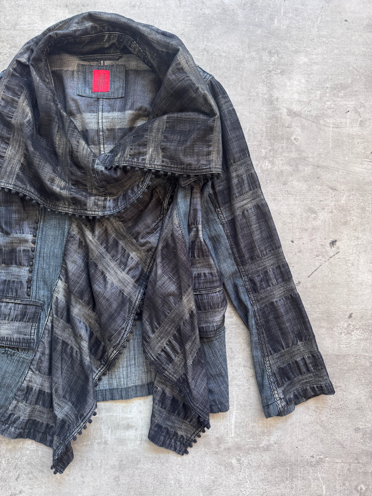 S/S 2006 Issey Miyake Haat Wrap Textured Jacket