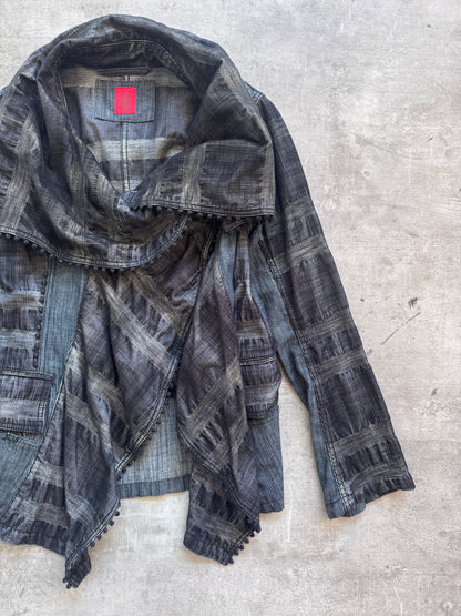 S/S 2006 Issey Miyake Haat Wrap Textured Jacket