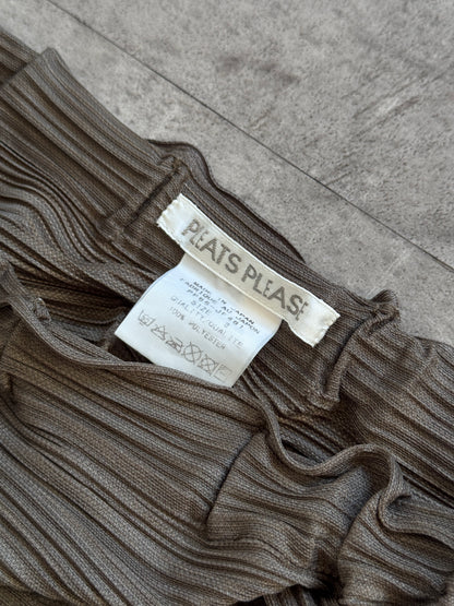 S/S 2006 Issey Miyake Pleats Please Lantern Pleated Harem Trousers FA276: SD284(01)