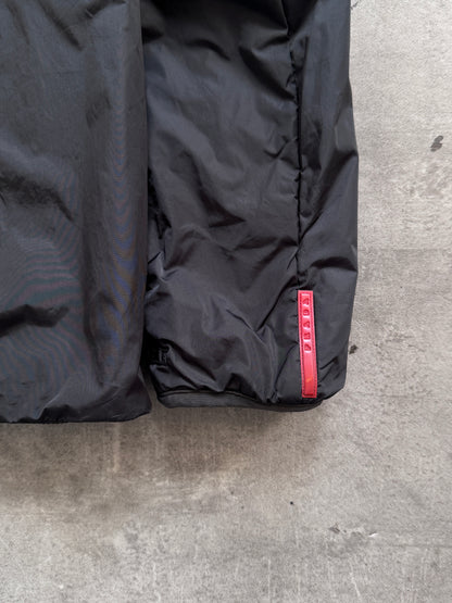 S/S 2005 Prada Sport Technical Padded Petrol Blue Jacket
