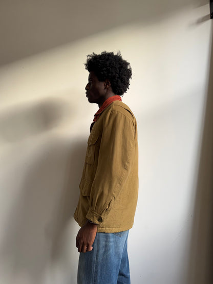 1990's Christian Dior Moleskin Multi-Pocket Field Jacket