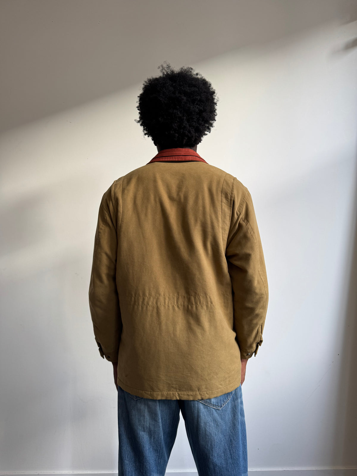 1990's Christian Dior Moleskin Multi-Pocket Field Jacket