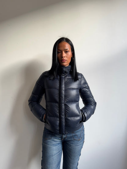 Prada Sport Plaque Technical Down Puffer Jacket