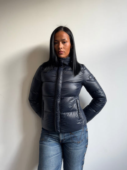 Prada Sport Plaque Technical Down Puffer Jacket