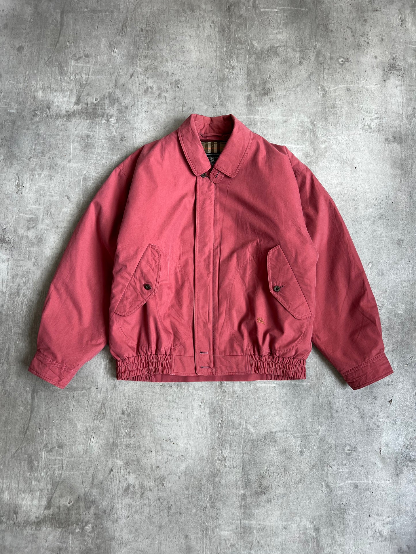 Burberry Coral Padded Harrington Jacket
