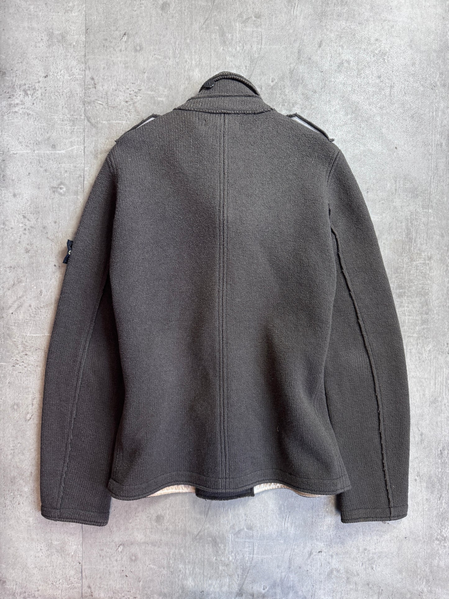 A/W 2010 Stone Island Brown Knit Jacket