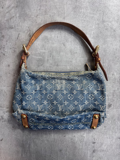 2006 Louis Vuitton Denim Baggy GM Shoulder Bag