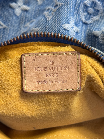 2006 Louis Vuitton Denim Baggy GM Shoulder Bag