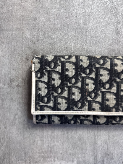 Dior Trotter Coated Canvas Monogram Purse