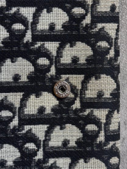 Dior Trotter Coated Canvas Monogram Purse