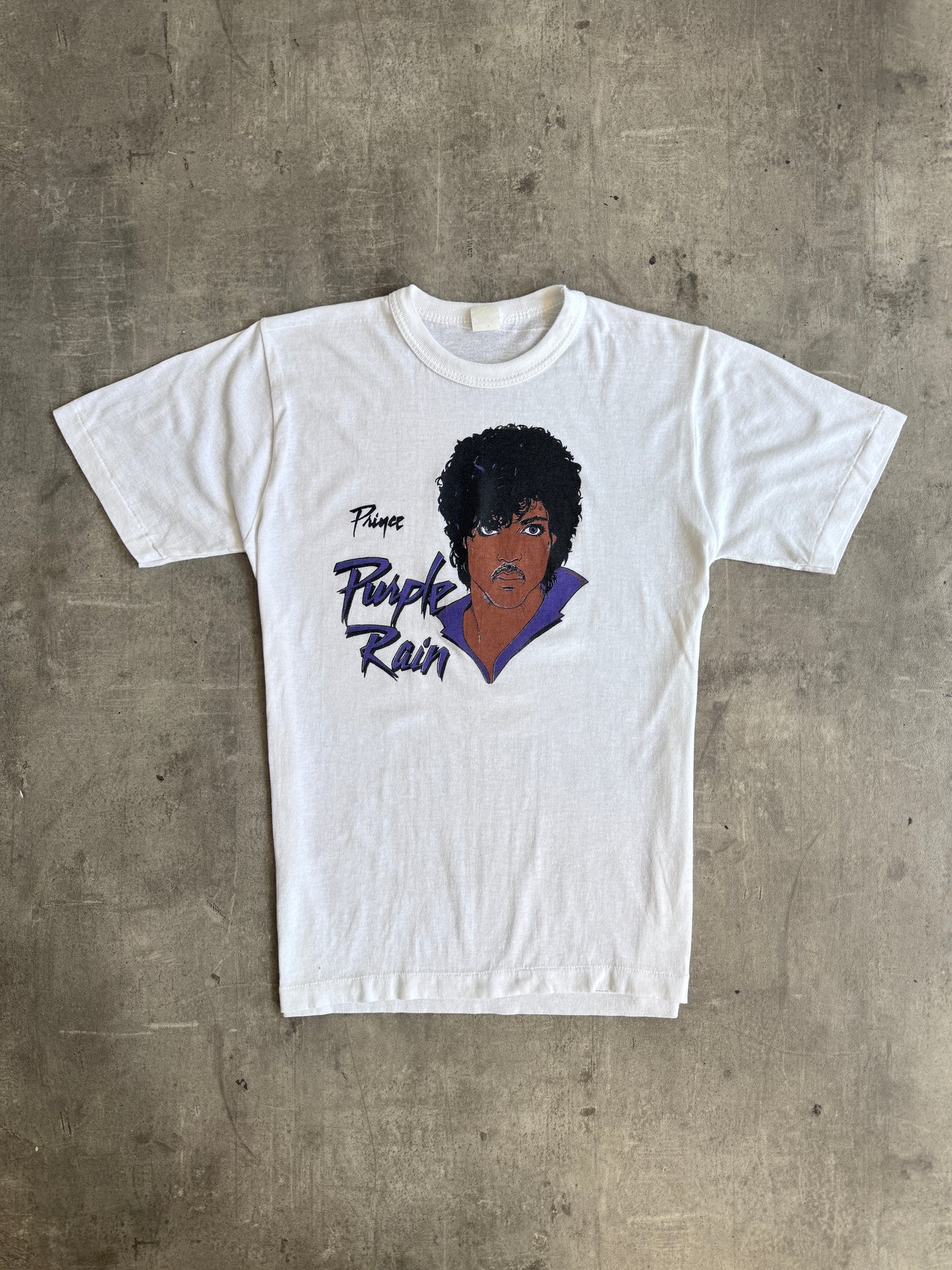 1980's Single Stitch Prince "Purple Rain" Tour Promo Graphic Tee