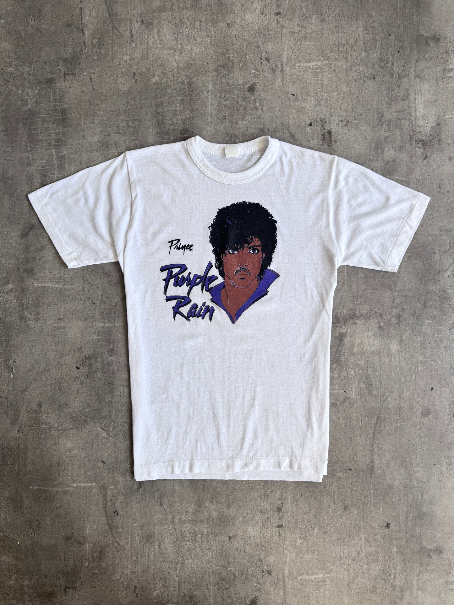 1980's Single Stitch Prince "Purple Rain" Tour Promo Graphic Tee