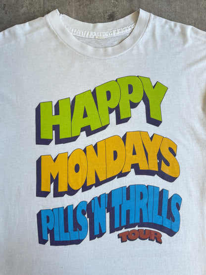 1990's Single Stitch Happy Mondays "Pills N Thrills" Tour Graphic Tee