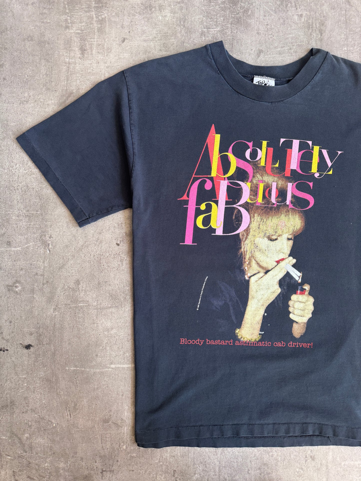 1995 Absolutley Fabulous Show Promo Graphic Tee