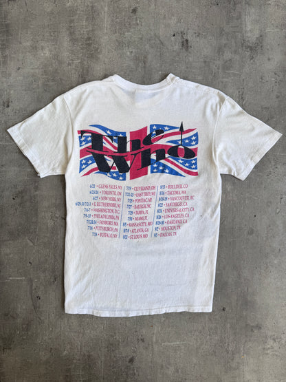 1989 Single Stitch The Who 'The Kids Are Alright' Tour Promo Graphic Tee