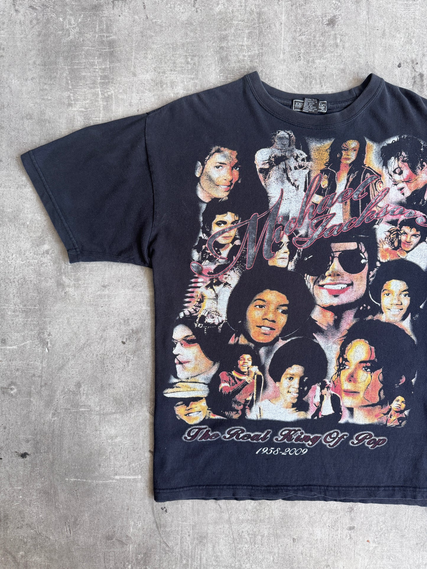 2009 Michael Jackson Memorial College Graphic Tee