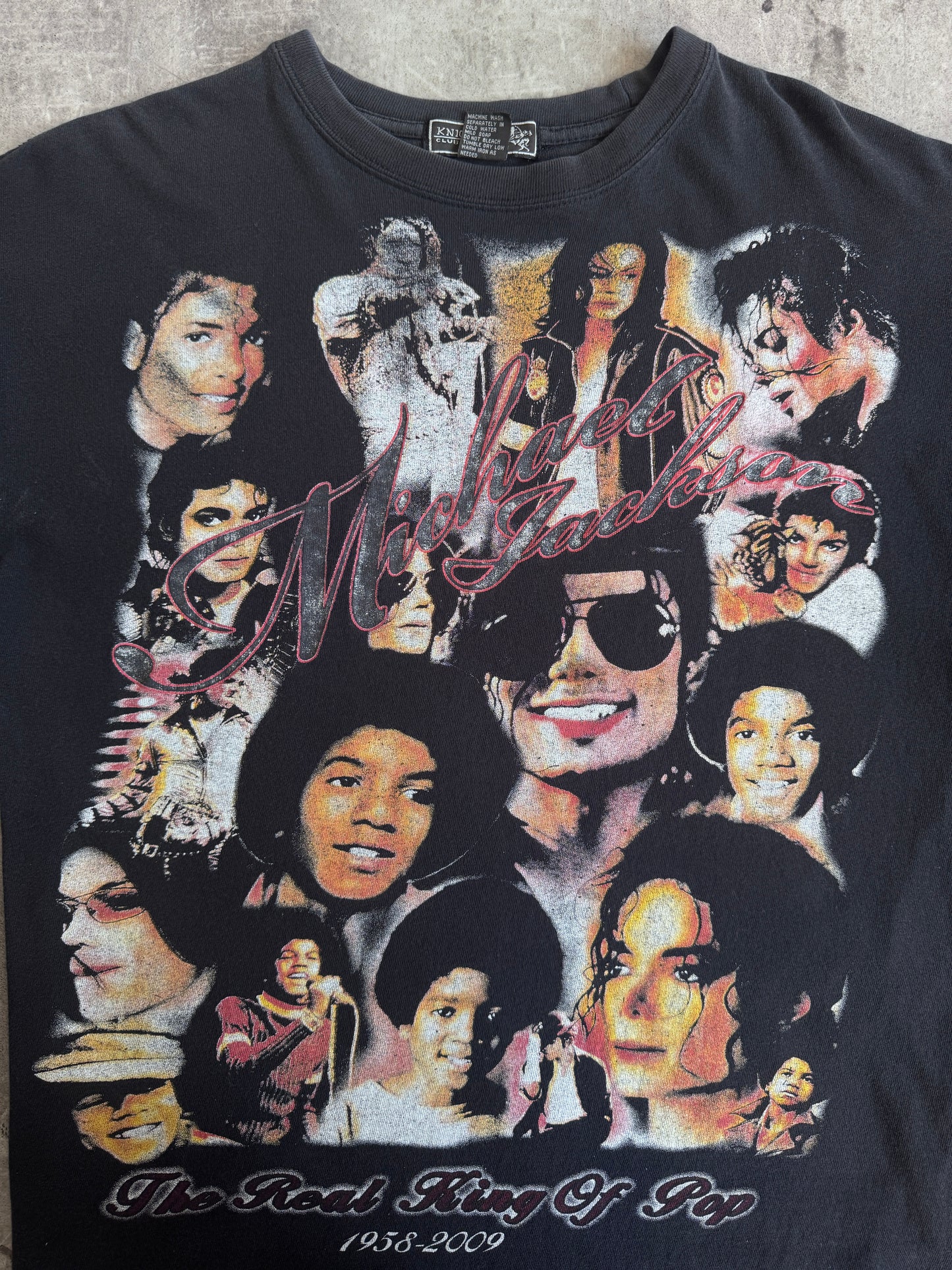 2009 Michael Jackson Memorial College Graphic Tee
