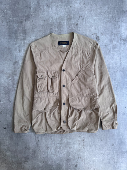 Uniform Bridge & Co Khaki Multipocket Utility Workwear Jacket