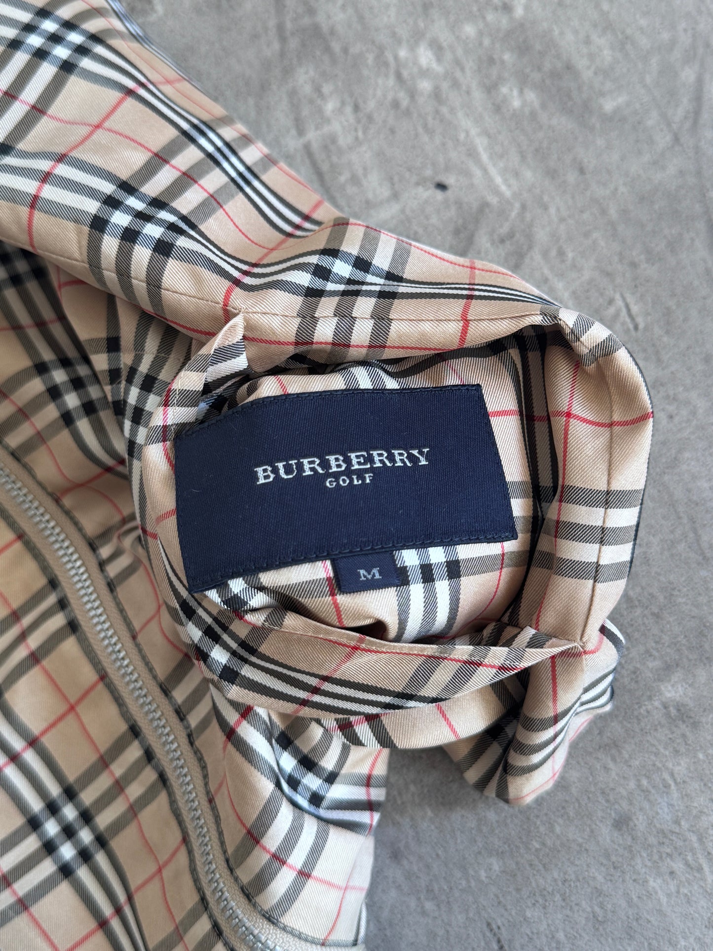 Burberry London Polyester Nova Check Reversible Gilet