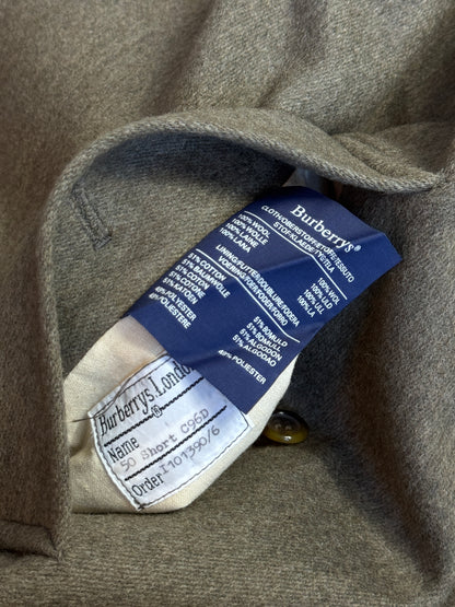 Burberry Reversible Wool Felt Balmacaan Overcoat
