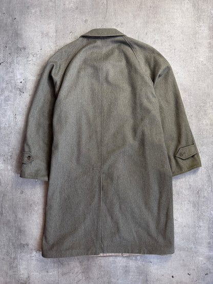 Burberry Reversible Wool Felt Balmacaan Overcoat