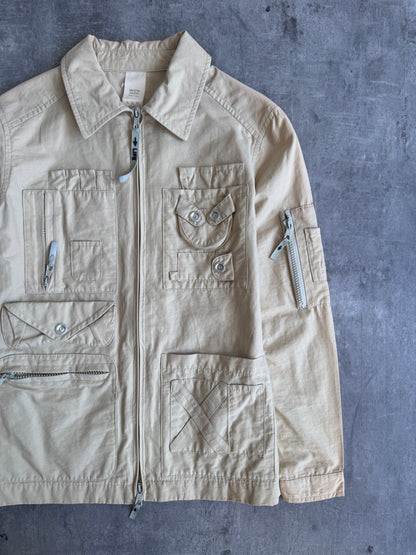1991 Moschino Beige Survival Jacket