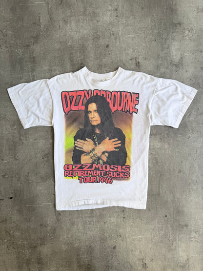 1996 Single Stitch Ozzy Osbourne 'Retirement Sucks' Tour Promo Graphic Tee