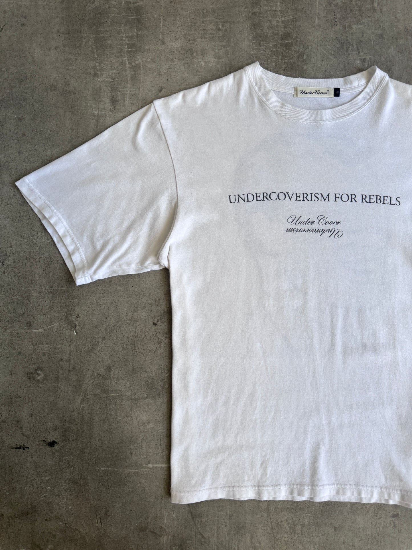 Undercover Undercoverism For Rebels Graphic Print Tee