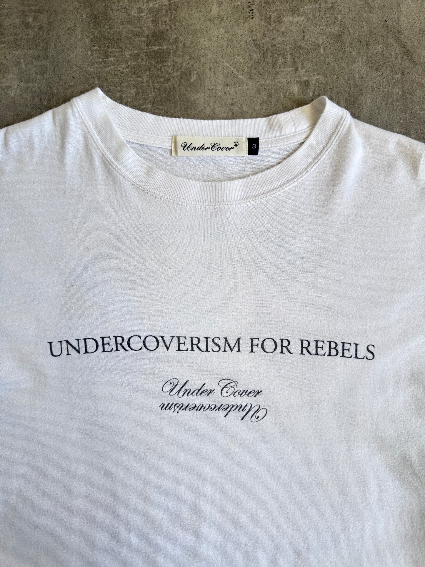 Undercover Undercoverism For Rebels Graphic Print Tee