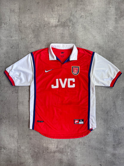 1998/99 Arsenal Nike JVC Home Football Jersey