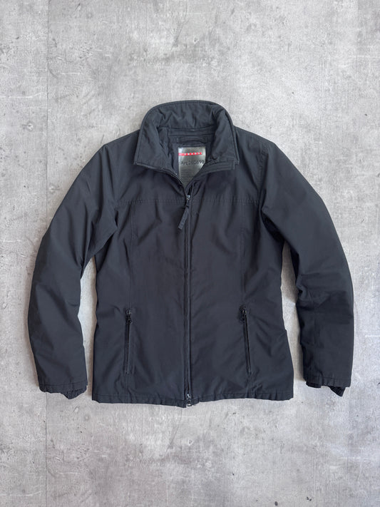 2006 Prada Lightweight Insulated Black Tech Jacket