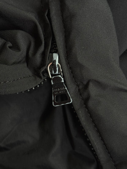 2006 Prada Lightweight Insulated Black Tech Jacket