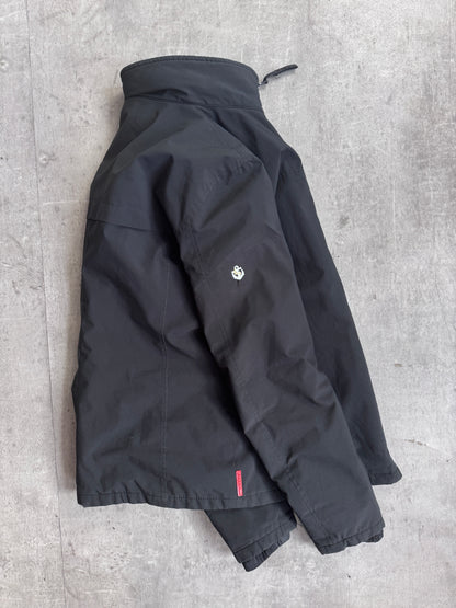 2006 Prada Lightweight Insulated Black Tech Jacket