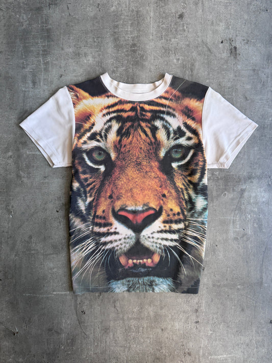 S/S 1997 Katharine Hamnett Tiger Print Jersey Top