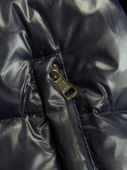 Moncler Panelled Two Tone Quilted Down Jacket