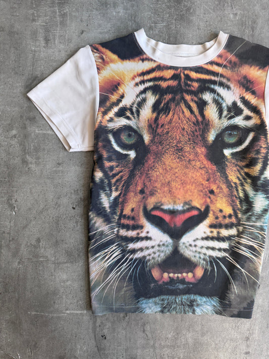 S/S 1997 Katharine Hamnett Tiger Print Jersey Top