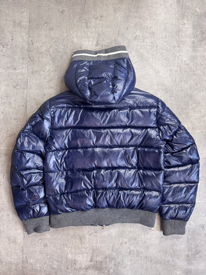 Moncler Panelled Two Tone Quilted Down Jacket