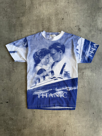 1990's Titanic AOP Printed Graphic Tee