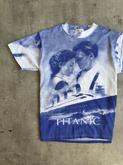 1990's Titanic AOP Printed Graphic Tee