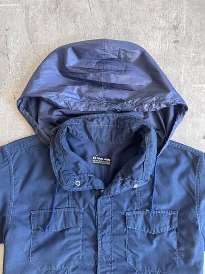 S/S 1999 Issey Miyake Final Home SS Navy Tech Shirt