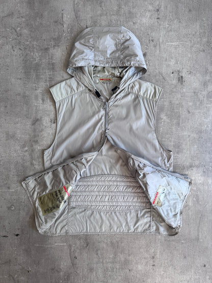 Prada Sport Lightweight Nylon Sleeveless Tech Vest