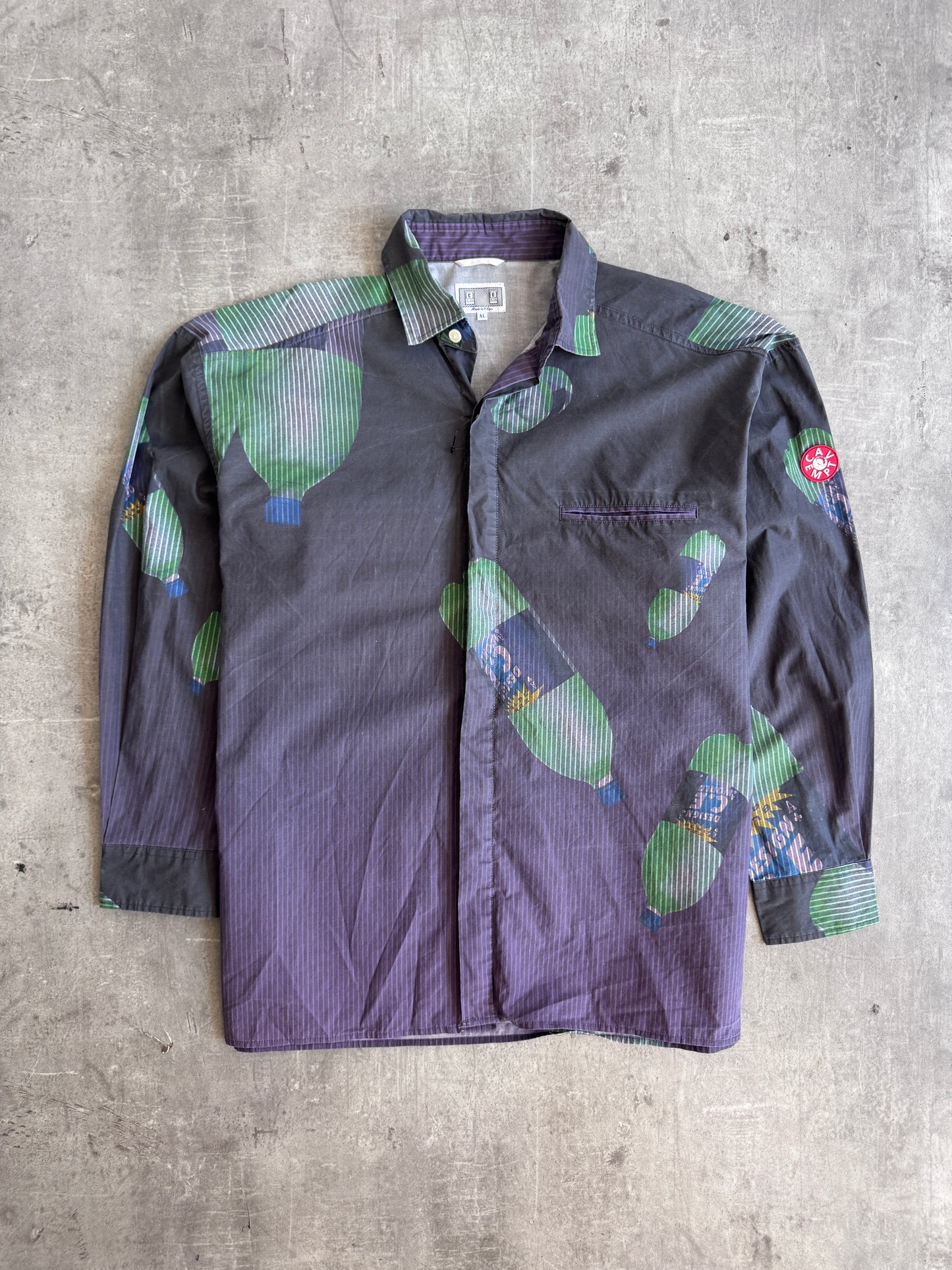 Cav Empt Energy Big Oversized Cotton Shirt