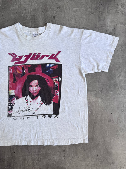 1996 Bjork Euro Tour Single Stitch Graphic Tee