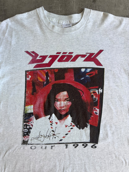 1996 Bjork Euro Tour Single Stitch Graphic Tee